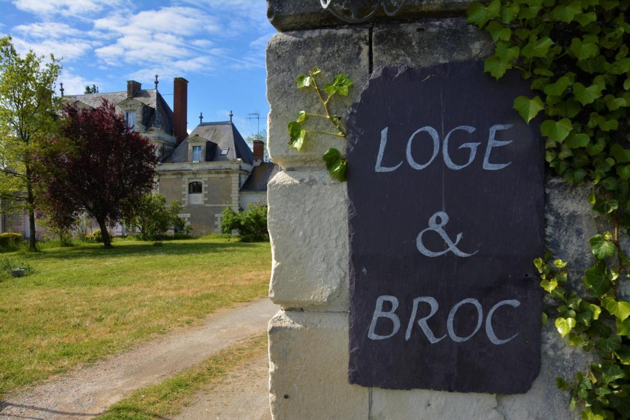 Bed and Breakfast Loge & Broc La Possonniere Экстерьер фото